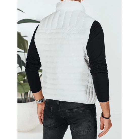 Vyriška baltos spalvos liemenė Pole Liemenės