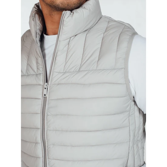 Vyriška šviesiai pilkos spalvos liemenė Pole Liemenės