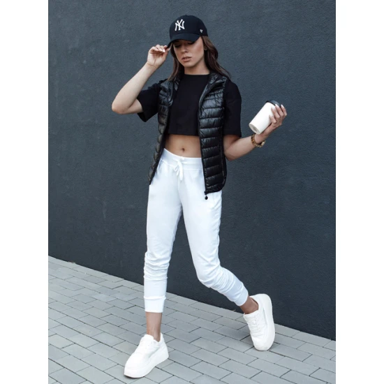 Moteriška juoda liemenė Stylish Moteriškos liemenės