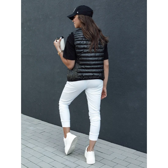 Moteriška juoda liemenė Stylish Moteriškos liemenės