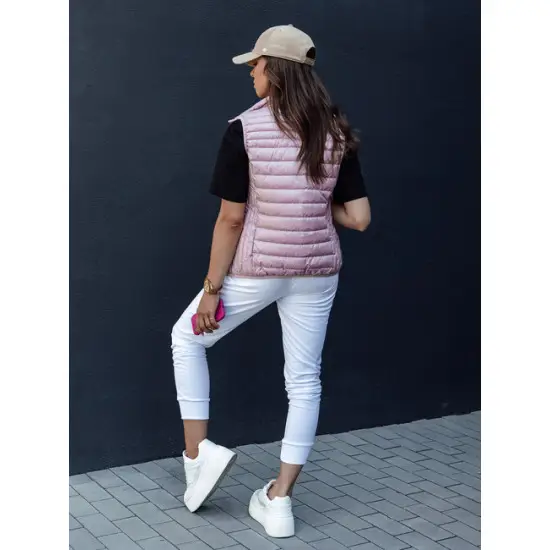 Moteriška šviesiai rožinė liemenė Stylish Moteriškos liemenės