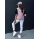 Moteriška šviesiai rožinė liemenė Stylish Moteriškos liemenės