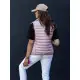 Moteriška šviesiai rožinė liemenė Stylish Moteriškos liemenės