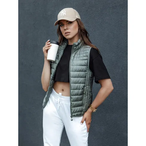 Moteriška žaliai liemenė Stylish Moteriškos liemenės