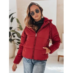 Moteriška raudonos spalvos striukė Glam