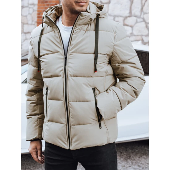 Vyriška žieminė šviesiai rusvos spalvos striukė Nevex Žieminės striukės