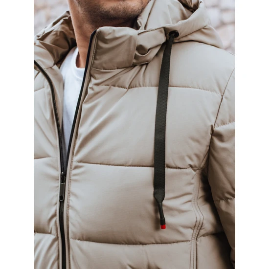 Vyriška žieminė šviesiai rusvos spalvos striukė Nevex Žieminės striukės