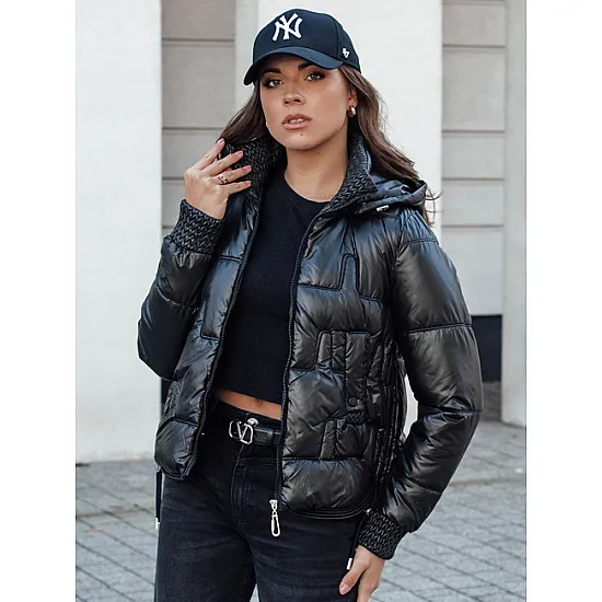 Women's black winter jacket Warm Women's jackets