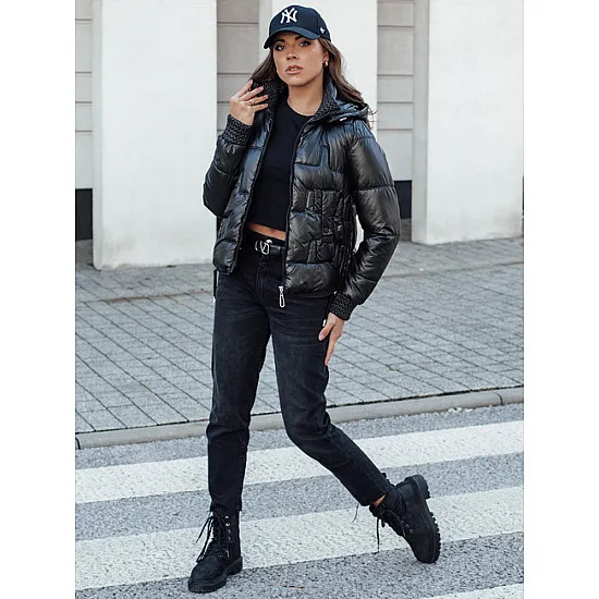 Women's black winter jacket Warm Women's jackets