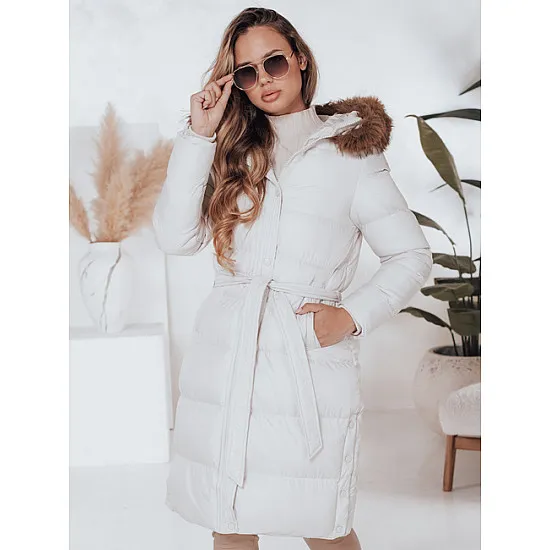 Moteriška žieminė balta striukė Bela Moteriškos striukės