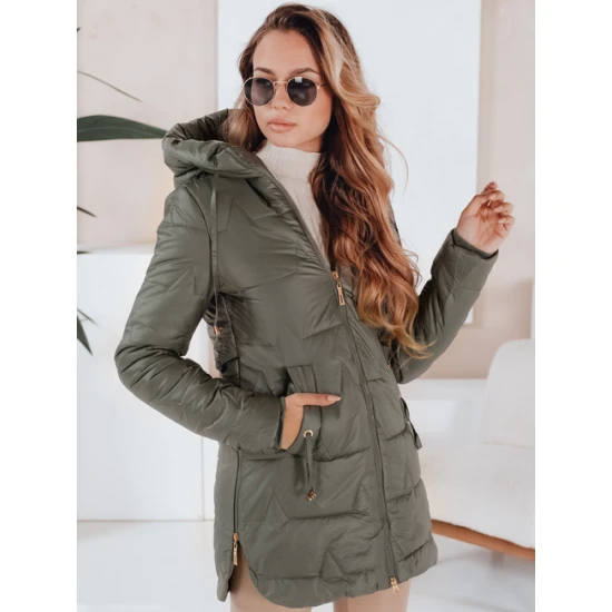 Moteriška žalia žieminė striukė Tango Striukės