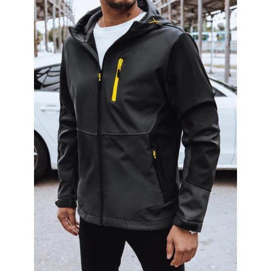 Vyriška tamsiai pilka striukė Walt Rudeninės / Pavasarinės