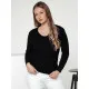 Women's black jumper Nela Women's sweaters
