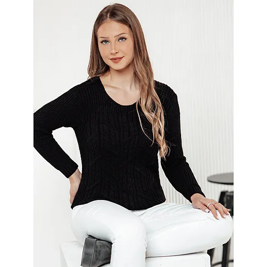 Women's black jumper Nela Women's sweaters