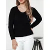 Czarny sweter damski Nela Swetry damskie