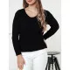 Women's black jumper Nela Women's sweaters