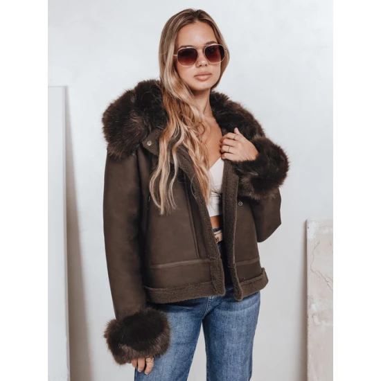 Moteriška rudos spalvos striukė Aiden Striukės