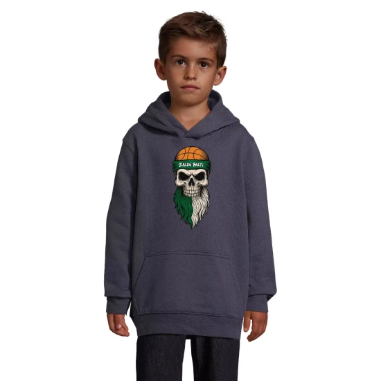 Vaikiškas mėlynas džemperis Žaliai balti Džemperiai vaikams