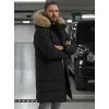 Vyriška juodos spalvos žieminė striukė Fred JS/25M9803/392