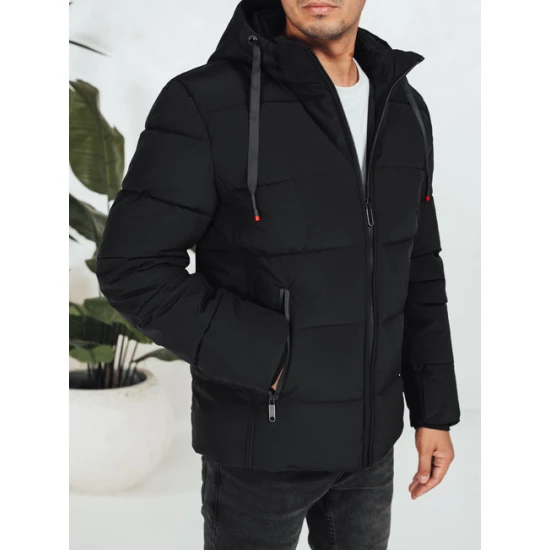 Vyriška žieminė juodos spalvos striukė Nevex Striukės