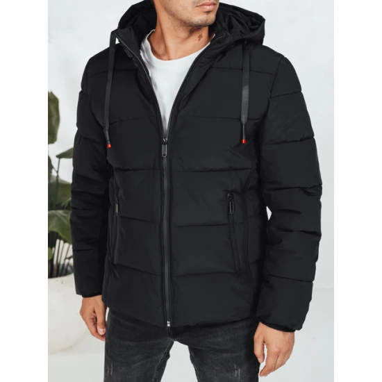 Vyriška žieminė juodos spalvos striukė Nevex Striukės