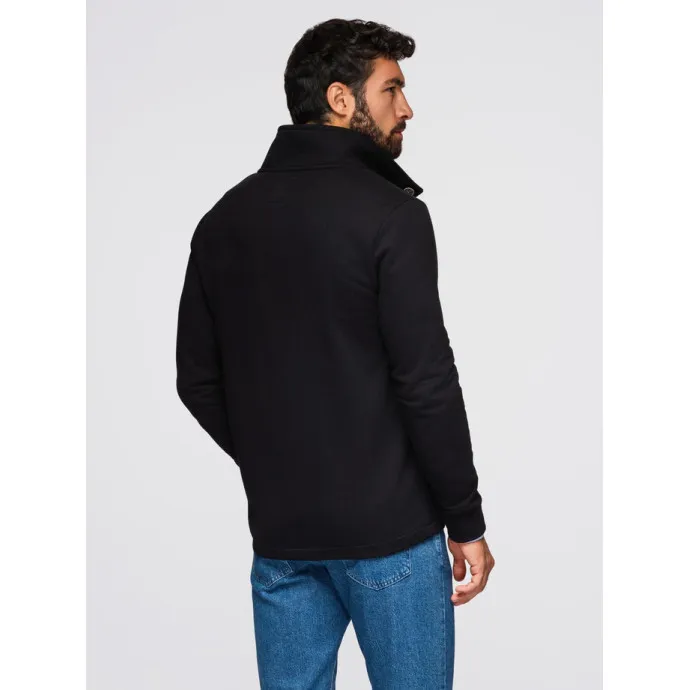 Men's black jumper Leo Sweaters