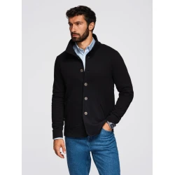 Meeste must džemper Leo