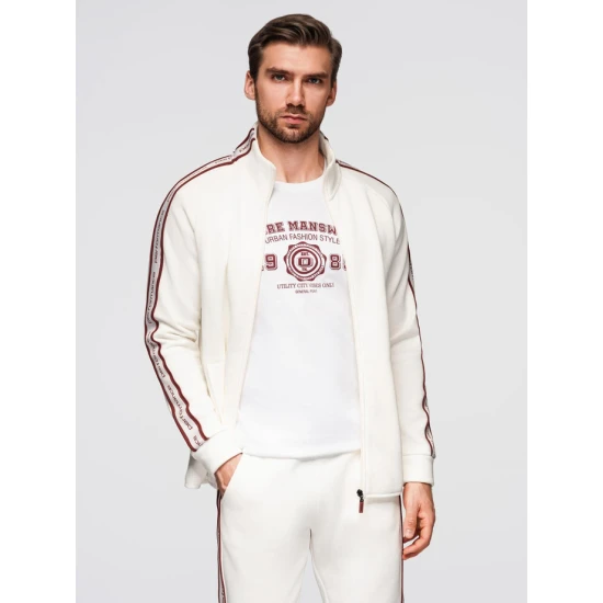 Vyriškas rusvas džemperis Performance Džemperiai be gobtuvo