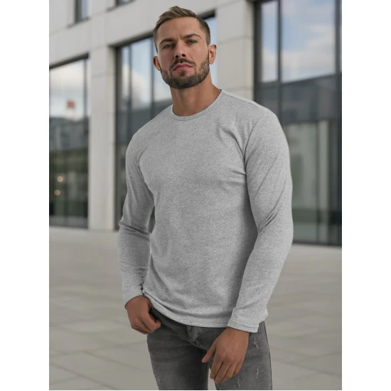 Vyriški pilki marškinėliai Rojo Megztiniai