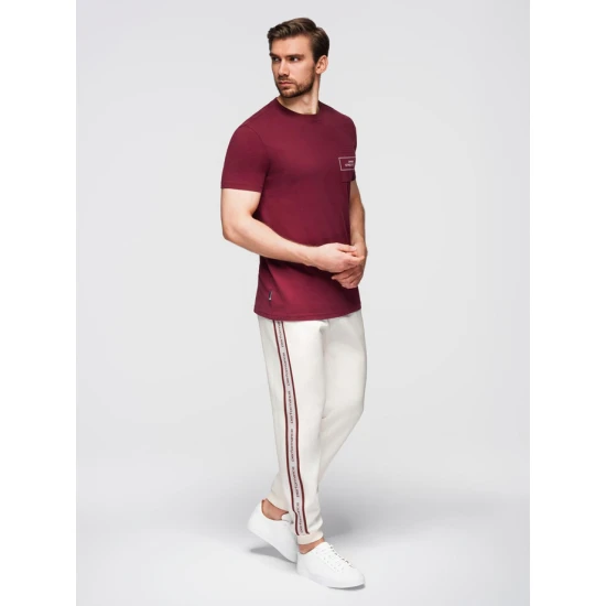 Vyriškos rusvos spalvos laisvalaikio kelnės Performance Laisvalaikio kelnės