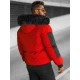 Žieminė raudona vyriška striukė Vitor O/M798Z