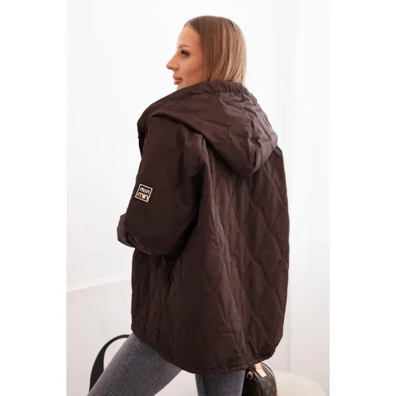 Women's dark brown Evelin sash Women's jackets