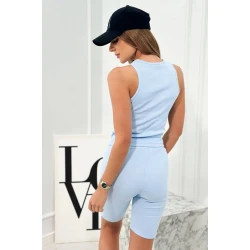 Moteriškas mėlynas 3 dalių komplektas Kimi