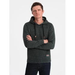 Vyriškas chaki spalvos džemperis su gobtuvu One