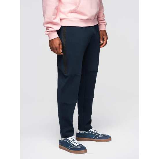 Vyriškos tamsiai mėlynos spalvos kelnės Orson Laisvalaikio kelnės