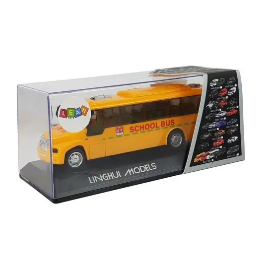 Mokyklinis autobusas su šviesomis Autobusai