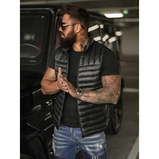 Vyriška juodos spalvos liemenė Stix Liemenės