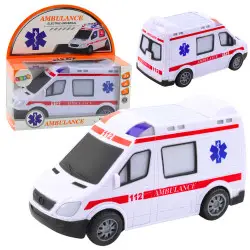 Greitosios pagalbos automobilis su šviesos ir garso efektais
