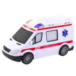 Greitosios pagalbos automobilis su šviesos ir garso efektais