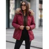 Moteriška bordo spalvos striukė Mona Moteriškos striukės