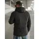 Vyriška juoda žieminė striukė Lorenco JS/57M7503/392
