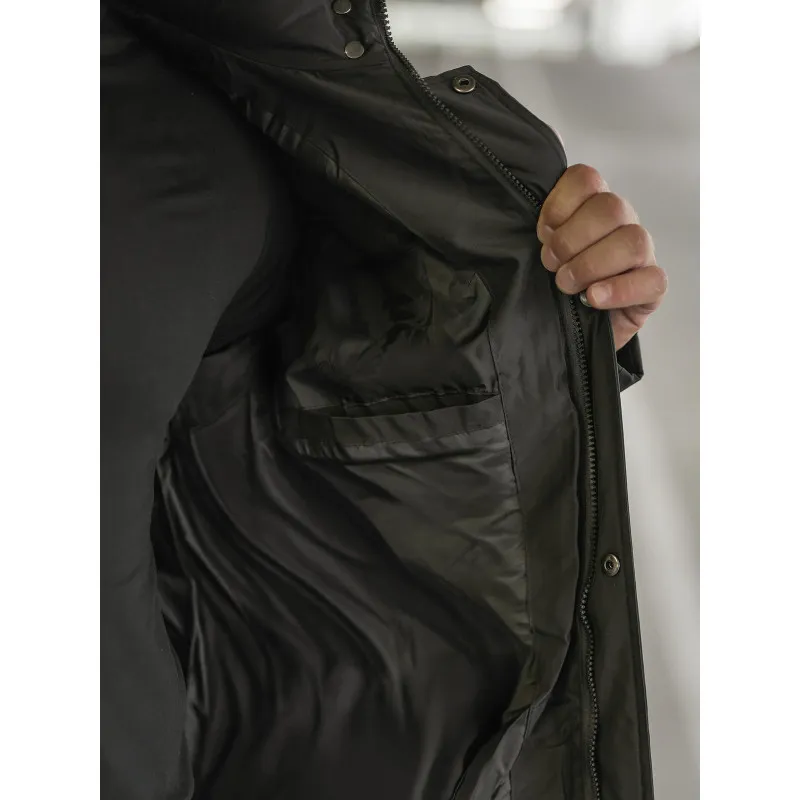 Vyriška juoda žieminė striukė Lorenco JS/57M7503/392