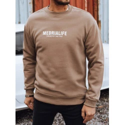 Vyriškas rudas džemperis Medrialife