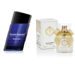 AJ Deluxe Nr222 kvepalai įkvėpti Bruno Banani – Magic Man 50 ml