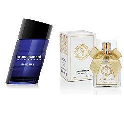 AJ Deluxe Nr222 kvepalai įkvėpti Bruno Banani – Magic Man 100 ml
