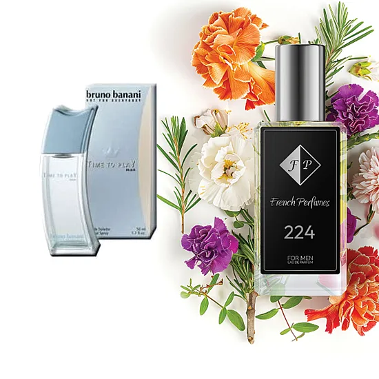 Nr224 kvepalai įkvėpti Bruno Banani – Time To Play 33 ml