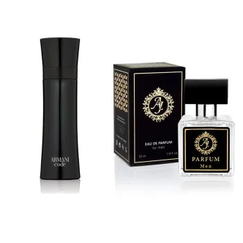 AJ Deluxe Nr266 Armani poolt inspireeritud parfüüm - Black Code 33 ml