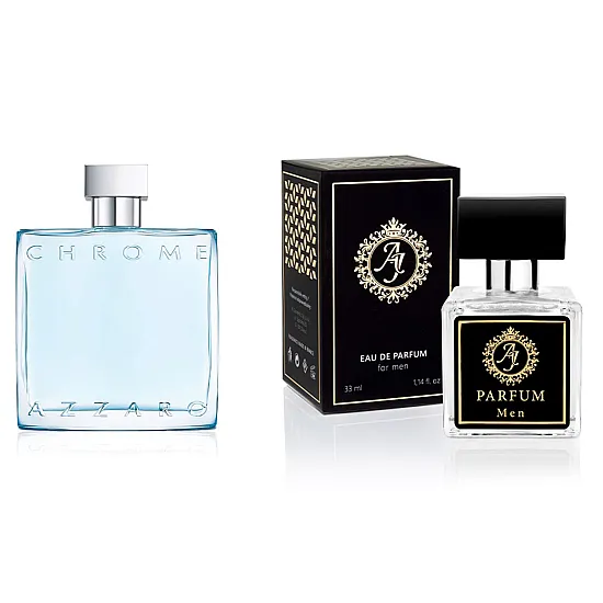 AJ Deluxe Nr273 kvepalai įkvėpti Azzaro - Chrome 50 ml AJ Deluxe Vyrams French Perfumes
