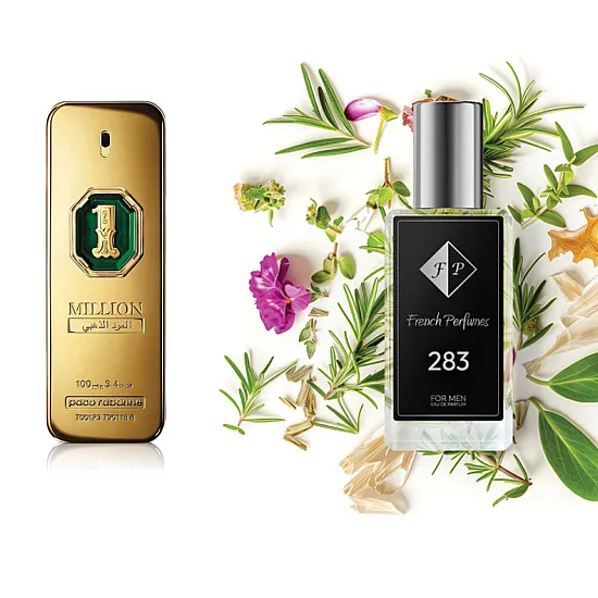 Nr283 kvepalai įkvėpti Paco Rabanne - 1 Million Golden Oud 104 ml