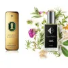 Nr283 kvepalai įkvėpti Paco Rabanne - 1 Million Golden Oud 33 ml